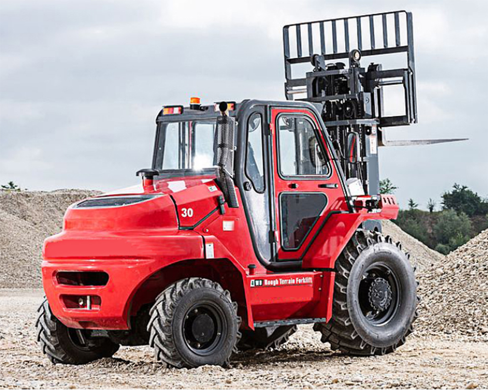 3T rought terrain diesel forklift